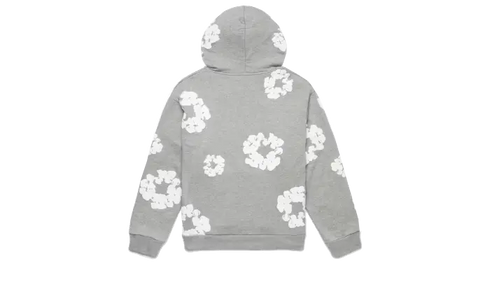 Denim Tears Hoodie grey colorway fabric detail – Limited Edition