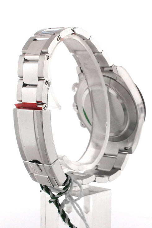 Rolex Cosmograph Daytona Ice Blue 8 Baguette Diamond Platinum Mens Watch 116506