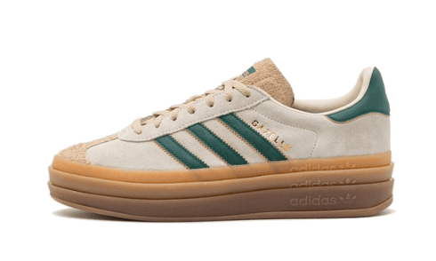 Adidas Gazelle Bold Magic Beige Collegiate Green