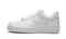 Nike Air Force 1 Low '07 Triple White sneakers with all-white leather design, available at ASEY SHOP Morocco