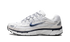 Nike P-6000 Obsidian Summit White sneaker with navy and white mesh-leather layers, available at ASEY SHOP Morocco.