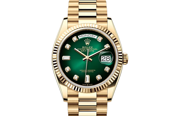 ROLEX DAY-DATE OYSTER, 36 MM, YELLOW GOLD