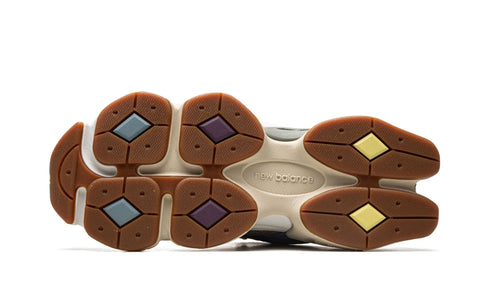 New Balance 9060 Bodega - Age of Discovery sneakers in earthy tones, available at ASEY SHOP Morocco.