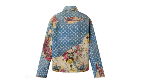 Louis Vuitton Destroyed Workwear Denim Jacket