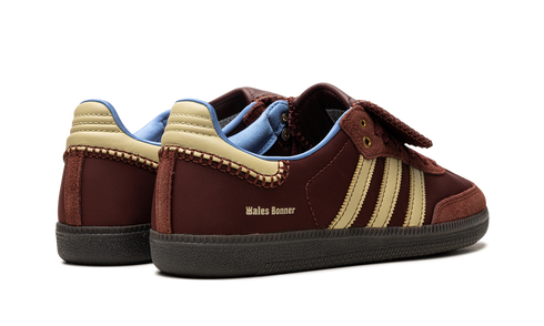 Adidas Samba Wales Bonner - Nylon sneakers with leather and nylon accents, available at ASEY SHOP Morocco.
