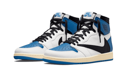 Air Jordan 1 Retro High OG SP Travis Scott Fragment Military Blue