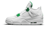 Air Jordan 4 Retro Metallic Green