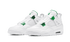 Air Jordan 4 Retro Metallic Green