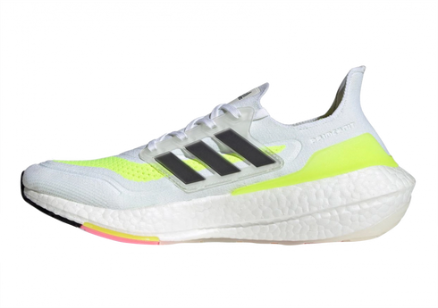 WMNS Ultra Boost 2021 Cloud White Core Black Solar Yellow