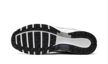 Charger l&#39;image dans la galerie, Nike P-6000 Obsidian Summit White sneaker with navy and white mesh-leather layers, available at ASEY SHOP Morocco.
