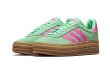 Charger l&#39;image dans la galerie, Adidas Gazelle Bold Pulse Mint Pink sneakers with platform sole, available at ASEY SHOP Morocco.
