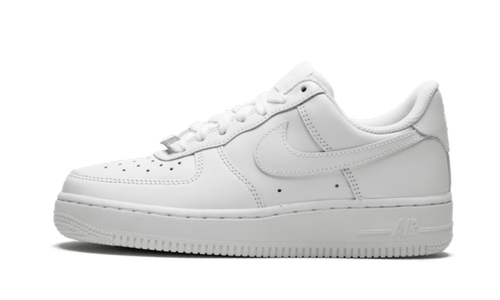 Nike Air Force 1 Low '07 Triple White sneakers with all-white leather design, available at ASEY SHOP Morocco