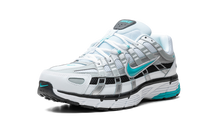 Charger l&#39;image dans la galerie, Nike P-6000 Dusty Cactus in white, silver, and turquoise, available at ASEY SHOP Morocco.


