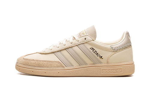 Adidas Handball Spezial WMNS in Cream White Beige with suede upper, available at ASEY SHOP Morocco