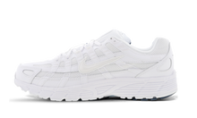 Charger l&#39;image dans la galerie, Nike P-6000 Triple White all-white sneaker with mesh and leather design, available at ASEY SHOP Morocco.


