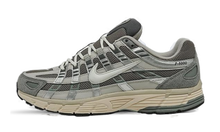 Charger l&#39;image dans la galerie, Nike P-6000 Premium Casual sneaker in grey suede and mesh, available at ASEY SHOP Morocco.


