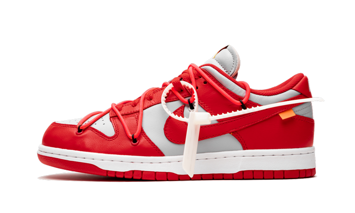 Dunk Low “Off-White - University Red”