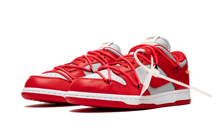 Dunk Low Off White University Red