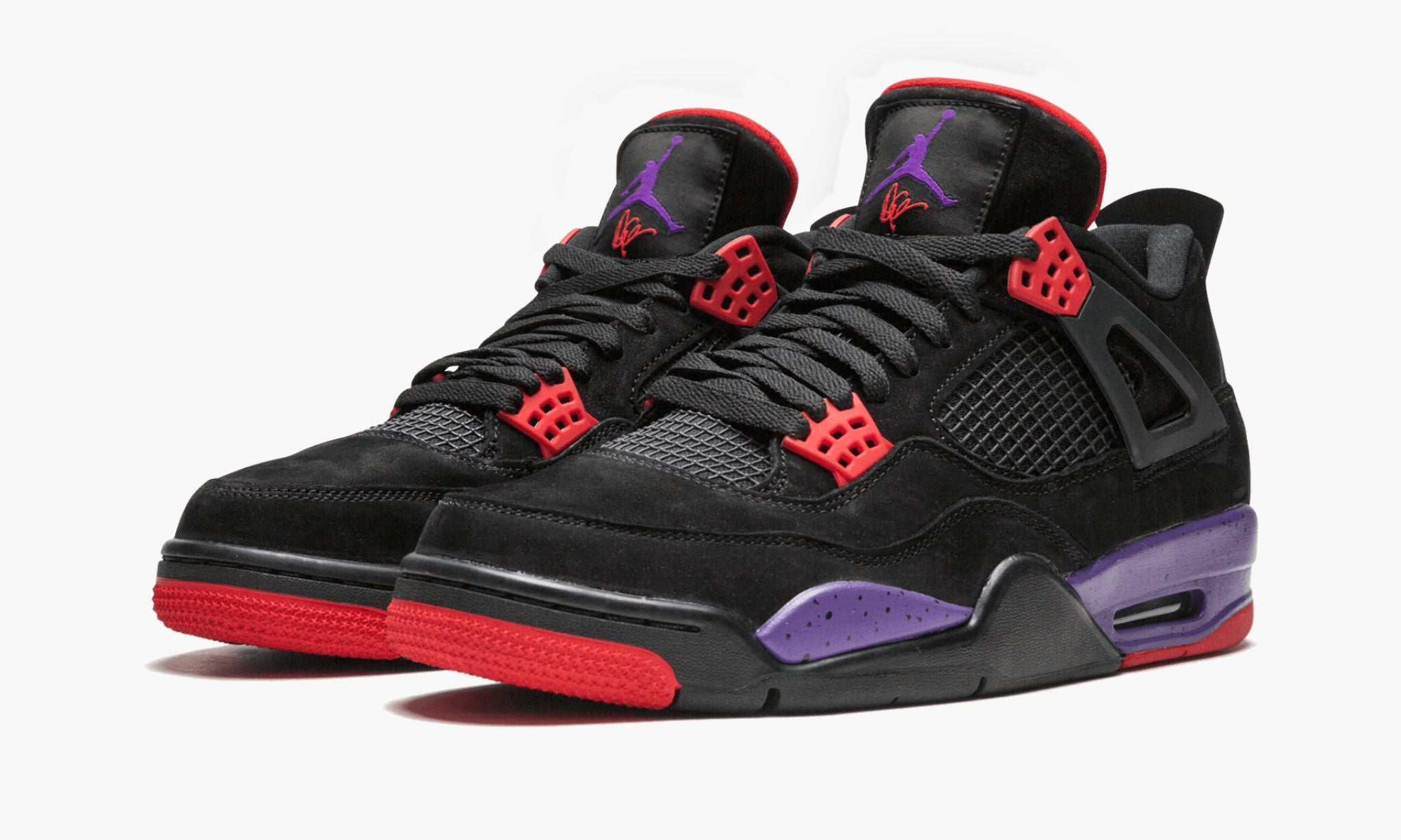 Jordan 4 black and purple shop